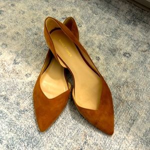 Marc Fisher size 10 cognac suede D’orsay